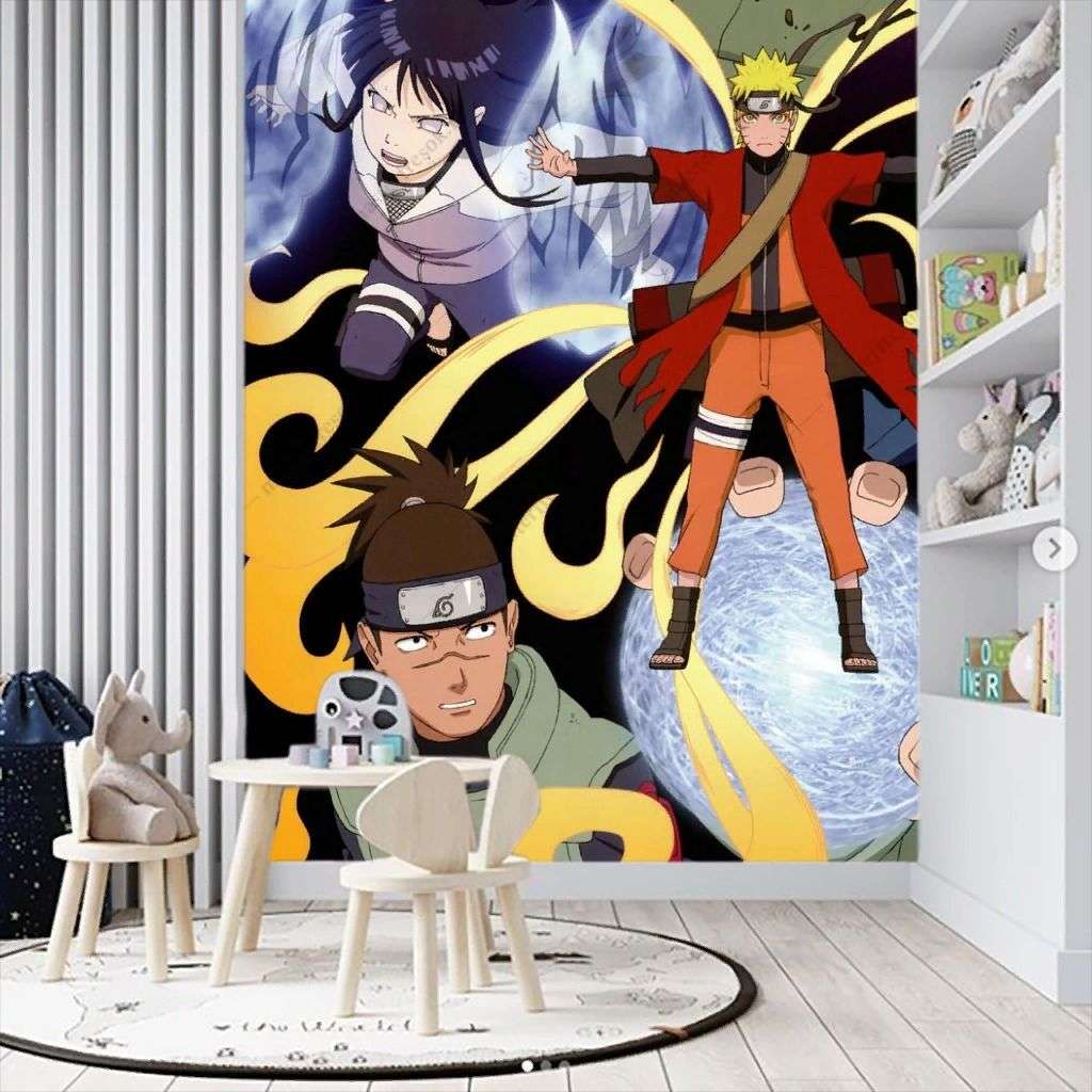 Фотообои в интерьере наруто герои  12-1332 фото