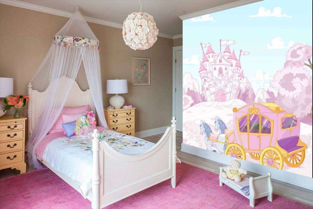 Фотообои Маленькая карета  9-162