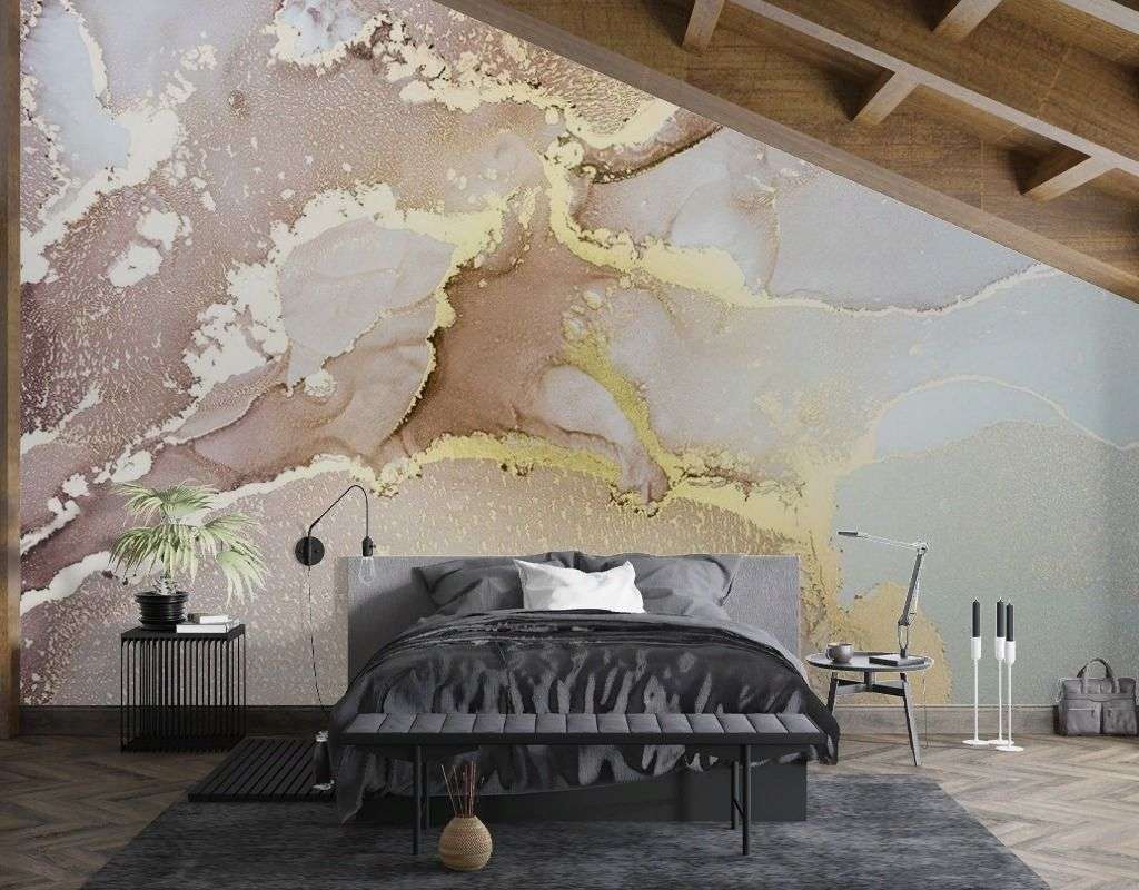 Фотообои в интерьере fluid 03  9-1906 фото