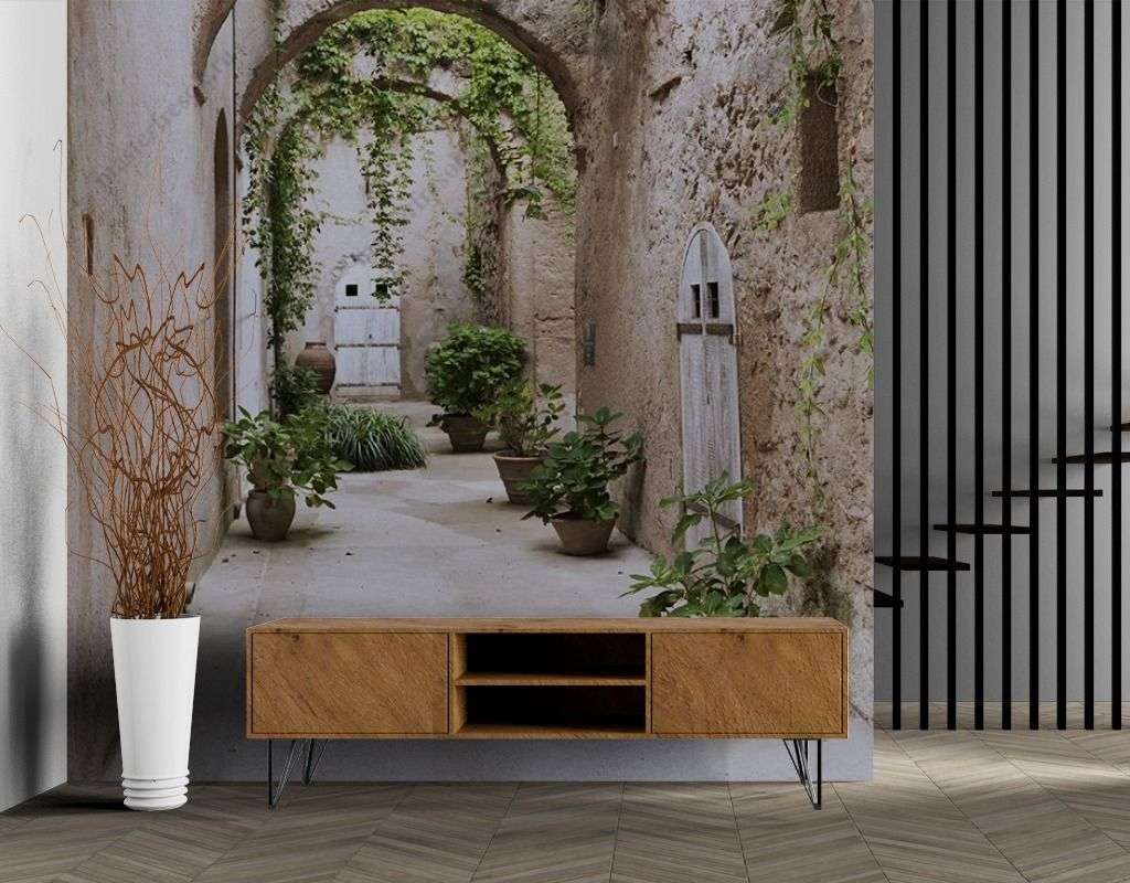 Фотообои в интерьере арка в италии  9-1641 фото