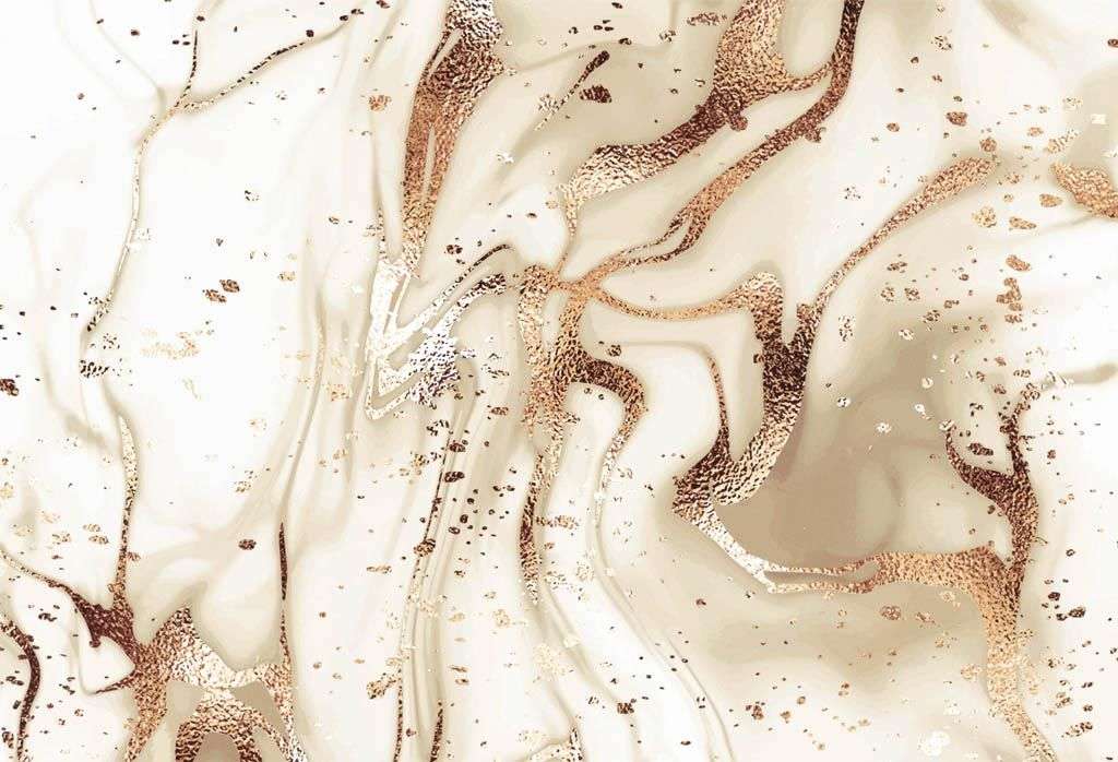 Фотообои в интерьере драгоценное золото  9-1358 фото