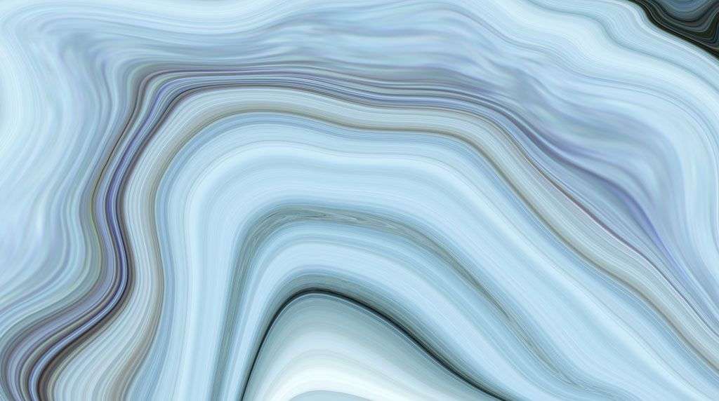 Фотообои в интерьере флюид арт - срез аметиста  9-938 фото