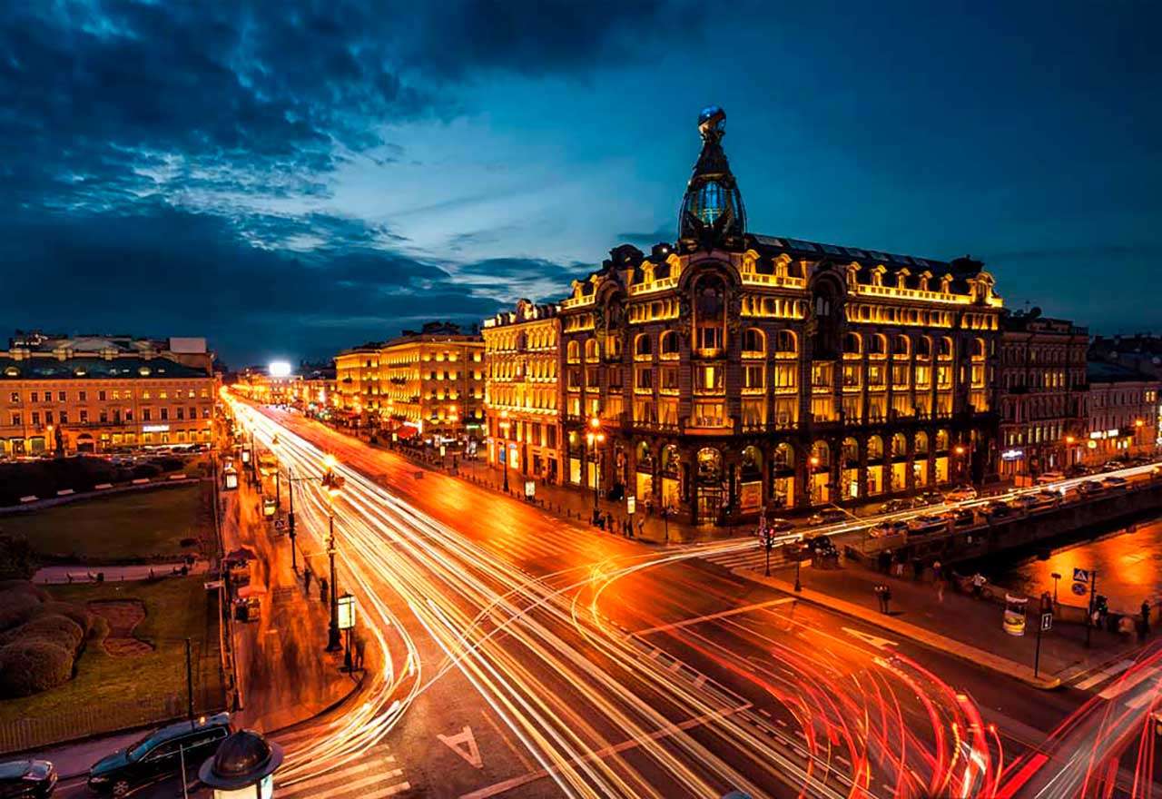 Фотообои в интерьере невский проспект  9-644 фото