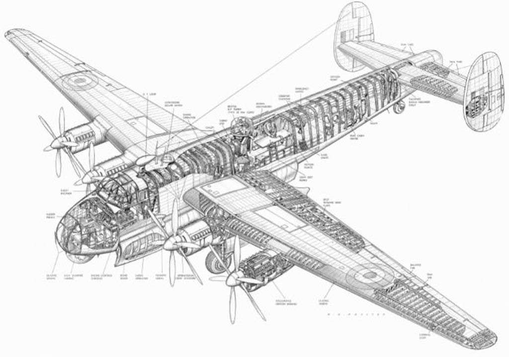 Фотообои в интерьере схема самолета  12-1302 фото