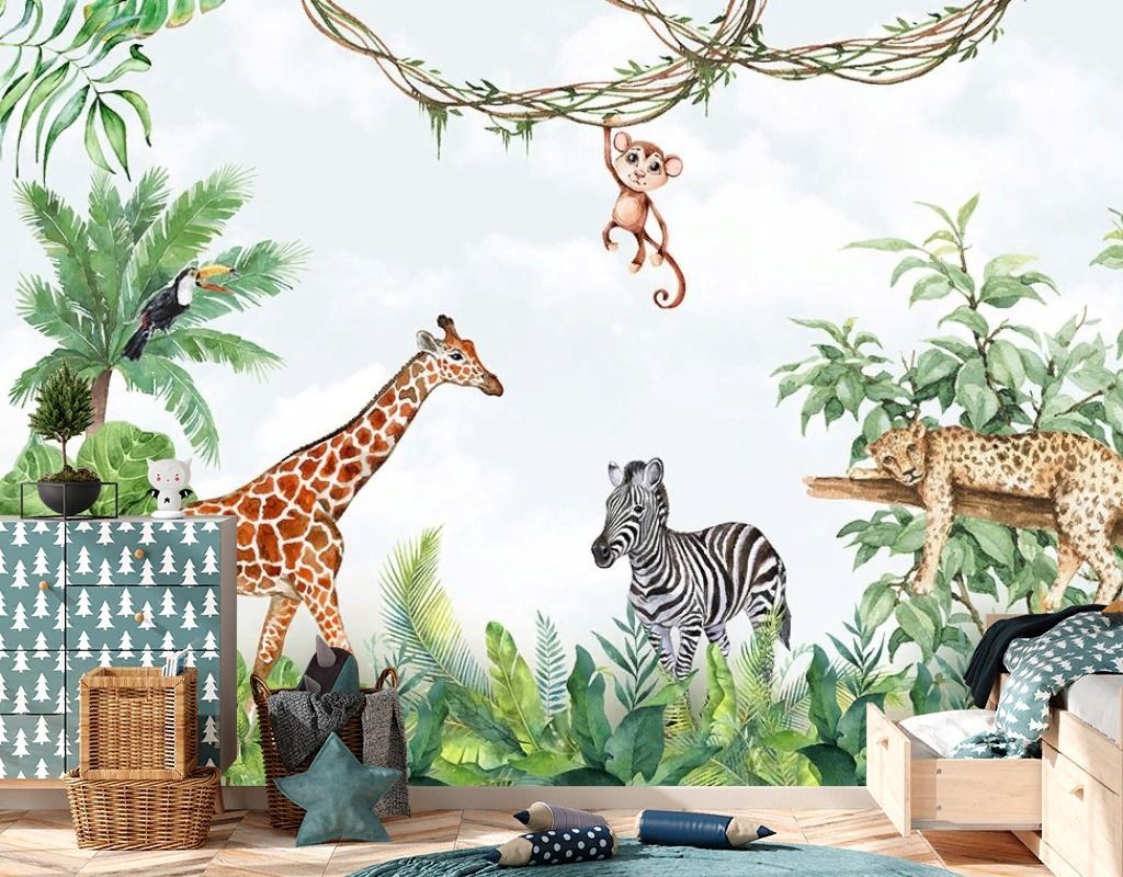 Фотообои Детские джунгли  12-1645