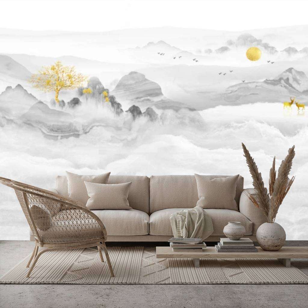 Фотообои Золотое дерево  15-671