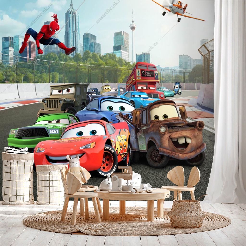 Фотообои Тачки из мультфильма  14-242