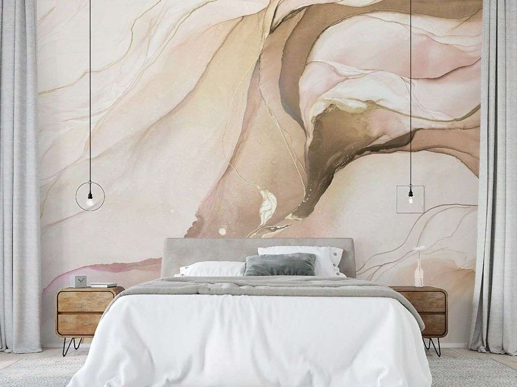 Фотообои в интерьере fluid art 11  9-1947 фото