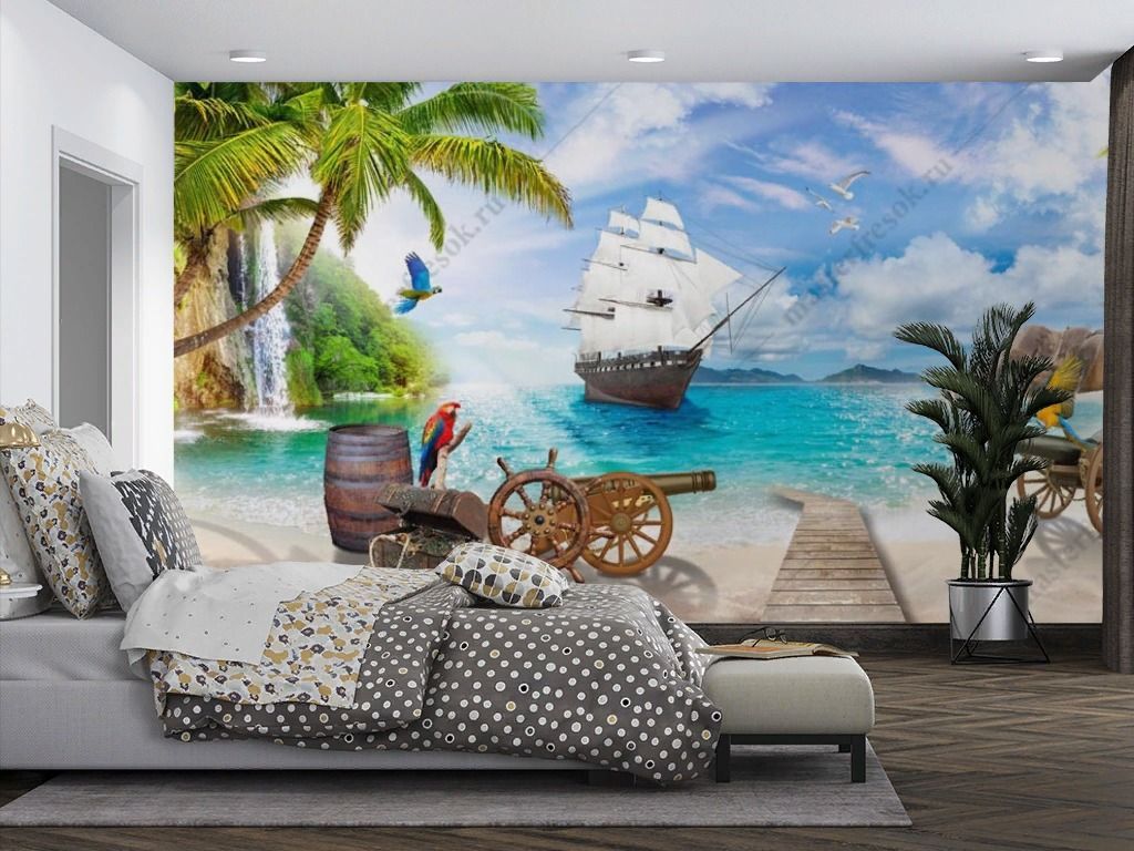 Фотообои Остров сокровищ  13-539