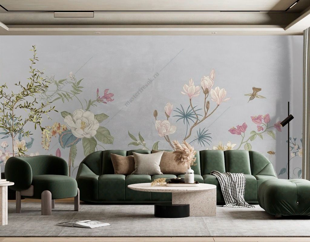 Фотообои Полевые цветочки  9-1748