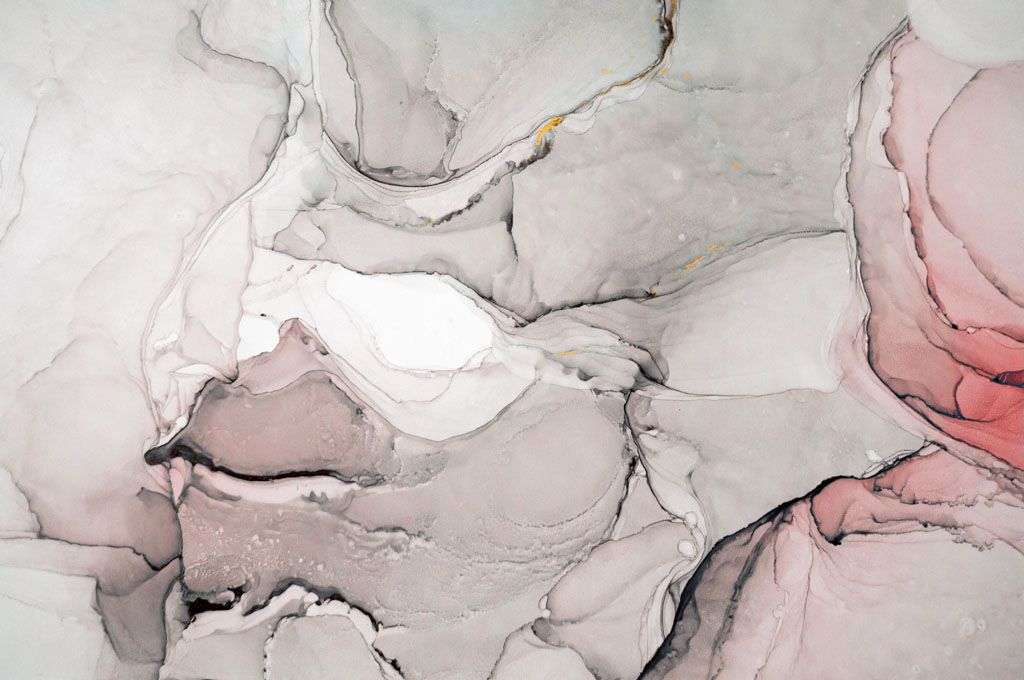 Фотообои в интерьере разводы на мраморе  9-951 фото