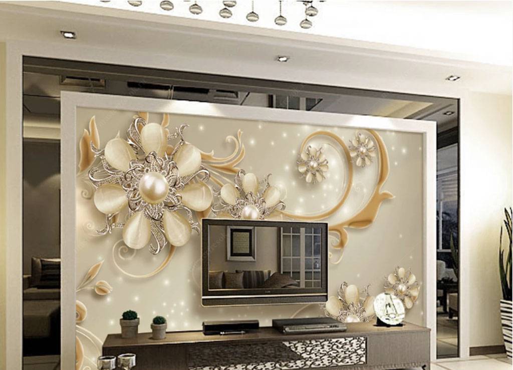 Фотообои Золотые завитки  15-777