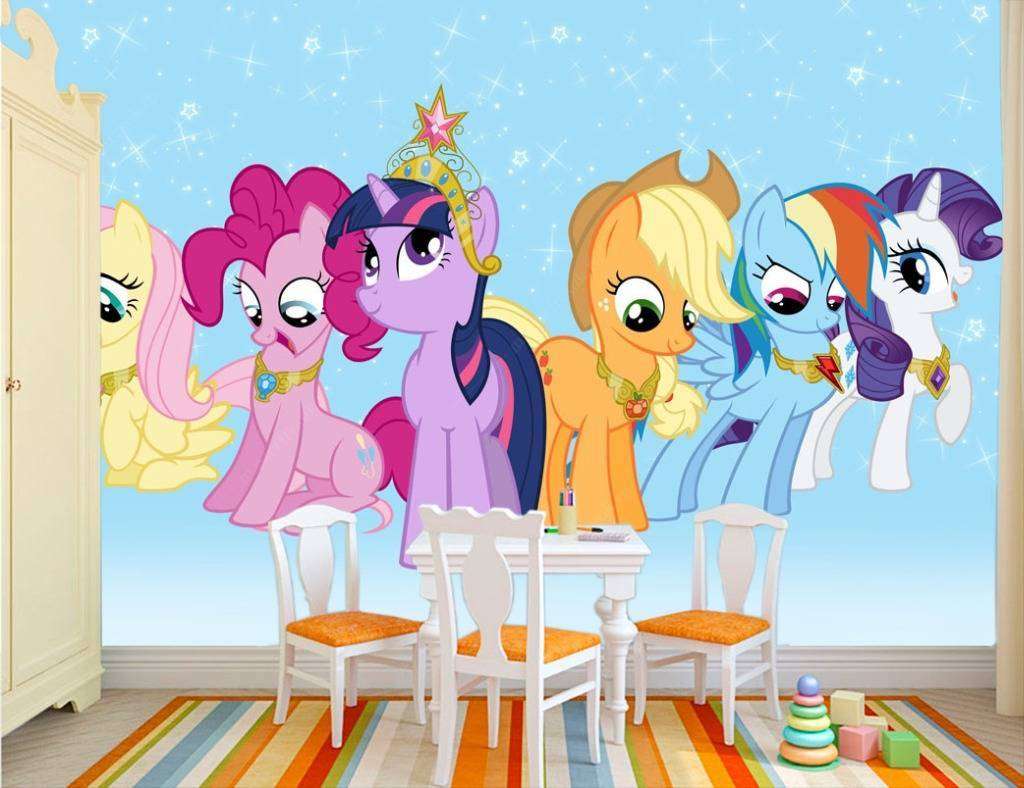 Фотообои Все литтл пони  12-613