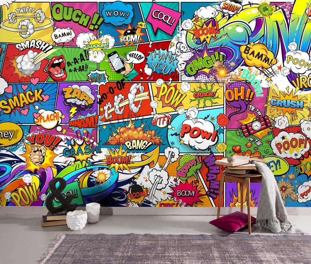 Фотообои Хип-хоп граффити  12-1273