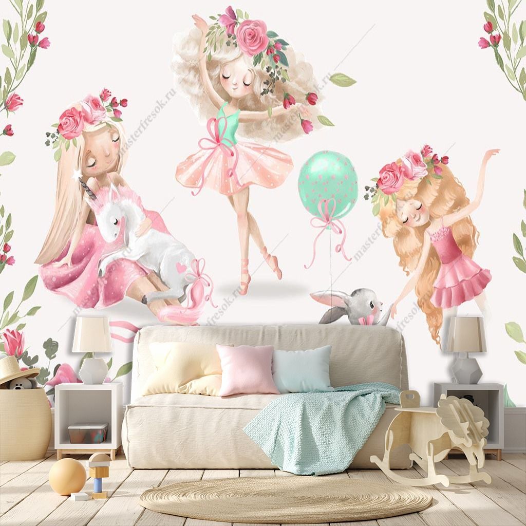 Фотообои Девочки балерины  14-427