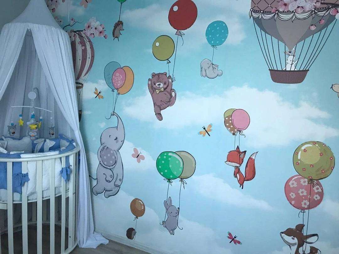 Фотообои в интерьере животные в полете  12-950 фото