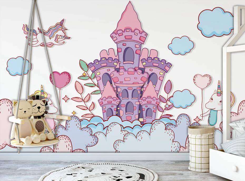 Фотообои в интерьере замок волшебный  15-342 фото