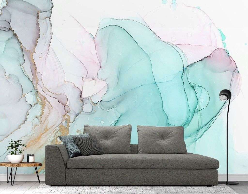 Фотообои в интерьере fluid 02  9-1905 фото