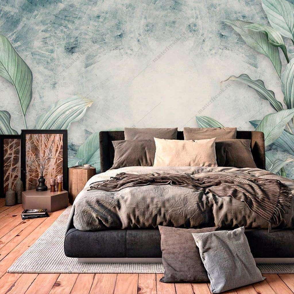 Фотообои Бесшовные обои на стену:  Тропический фон. Артикул: 9-1138  