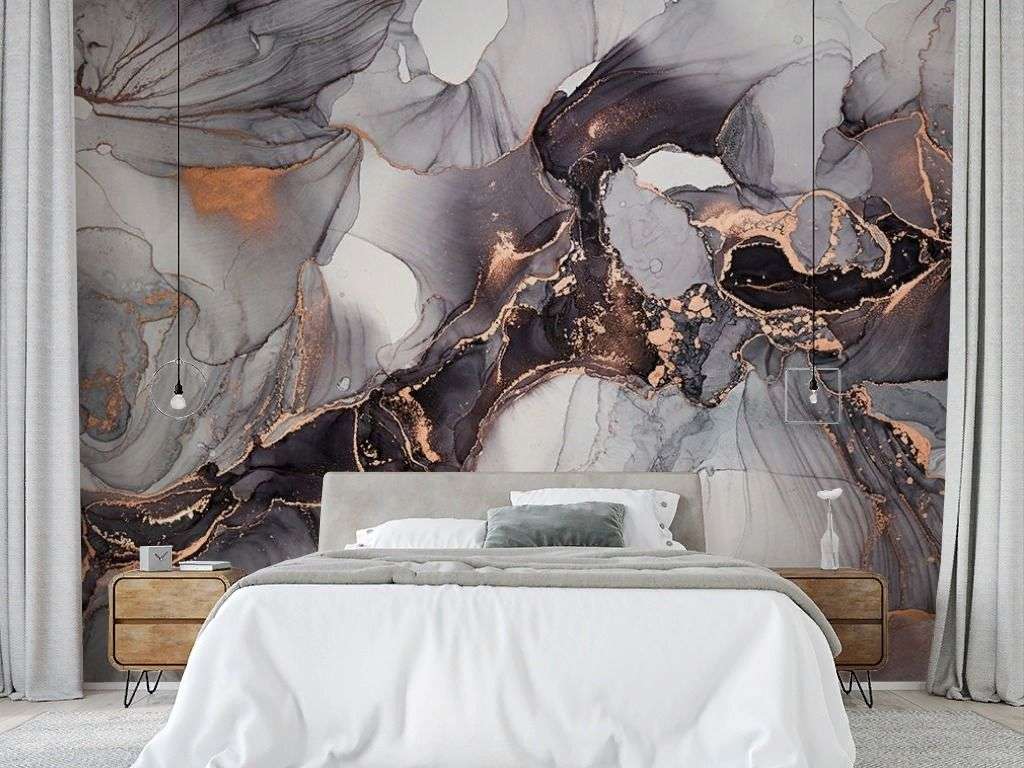 Фотообои в интерьере fluid 06  9-1909 фото