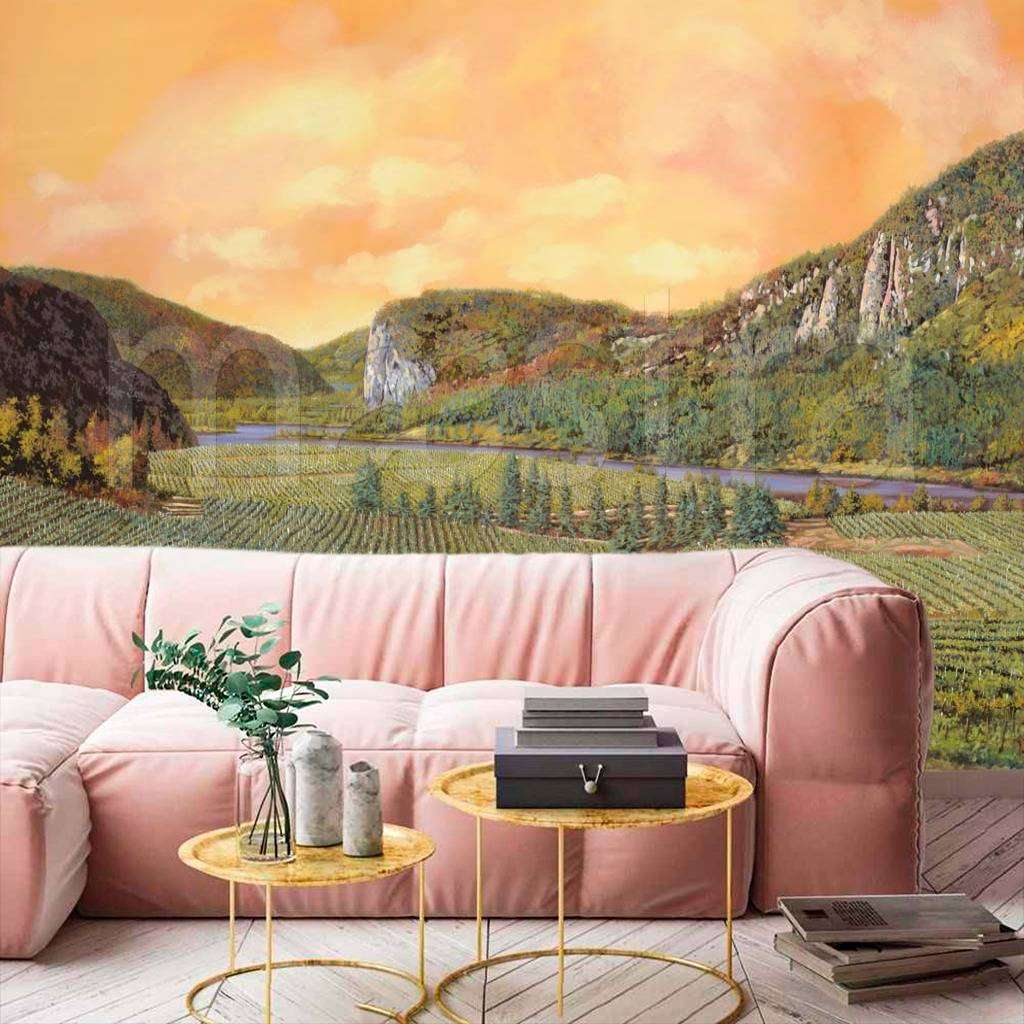 Фотообои Поля Тосканы  8-091