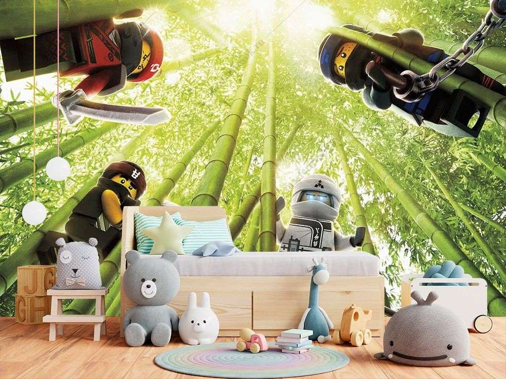 Фотообои в интерьере лего ниндзяго  12-1445 фото