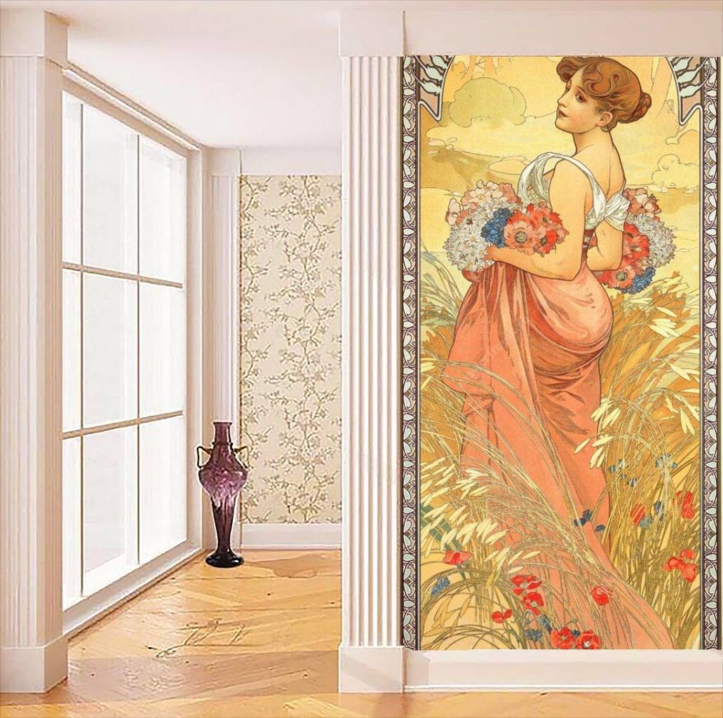 Фотообои Альфонс Мариа Муха – Лето  8-200