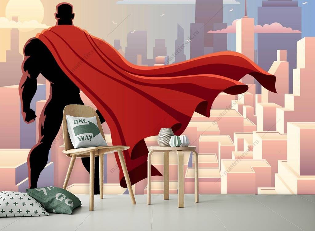 Фотообои Супермен 2  12-1052