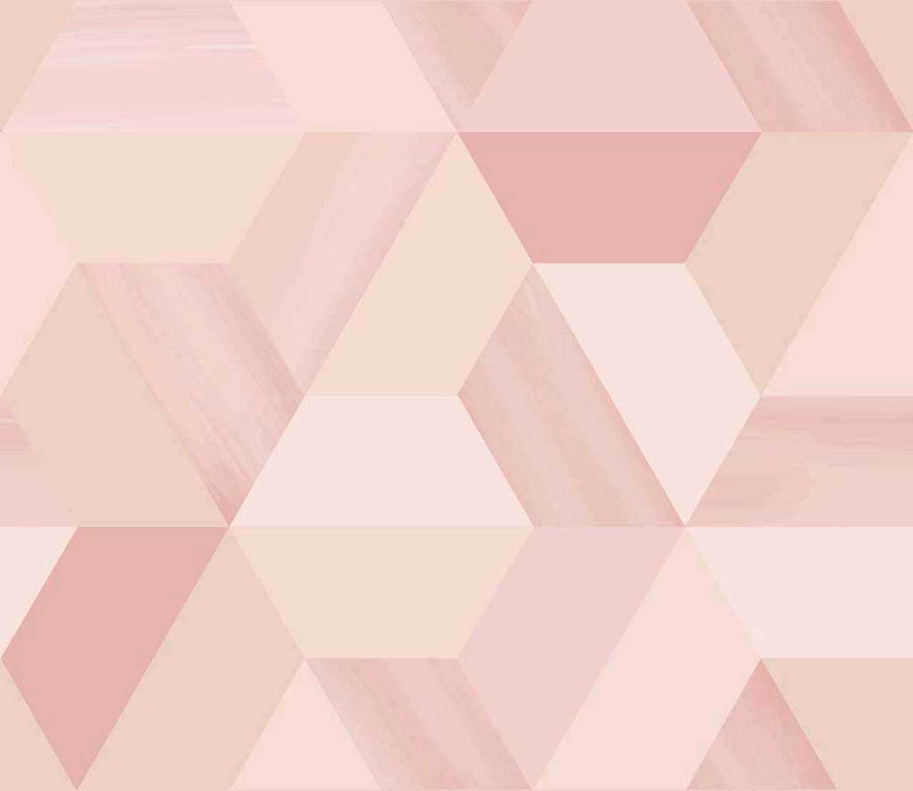 Фотообои в интерьере геометрические соты  10-382 фото