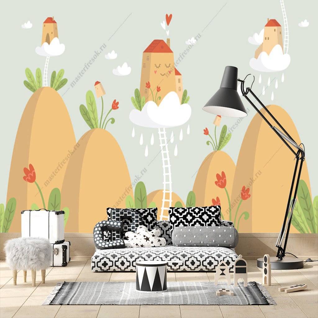 Фотообои Холмы желтые  12-963