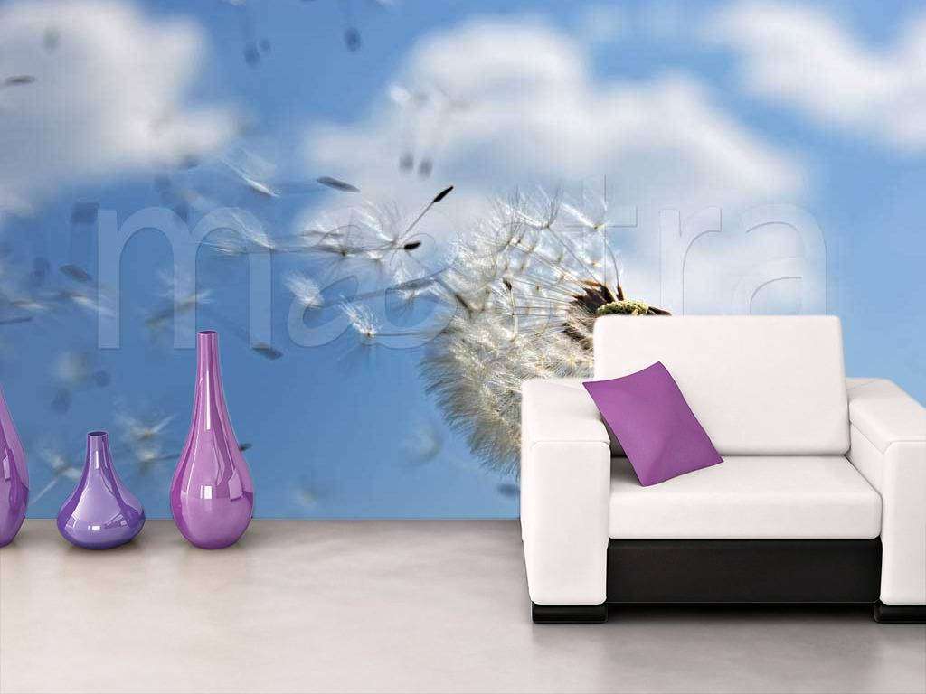 Фотообои Одуванчик и небо  9-332