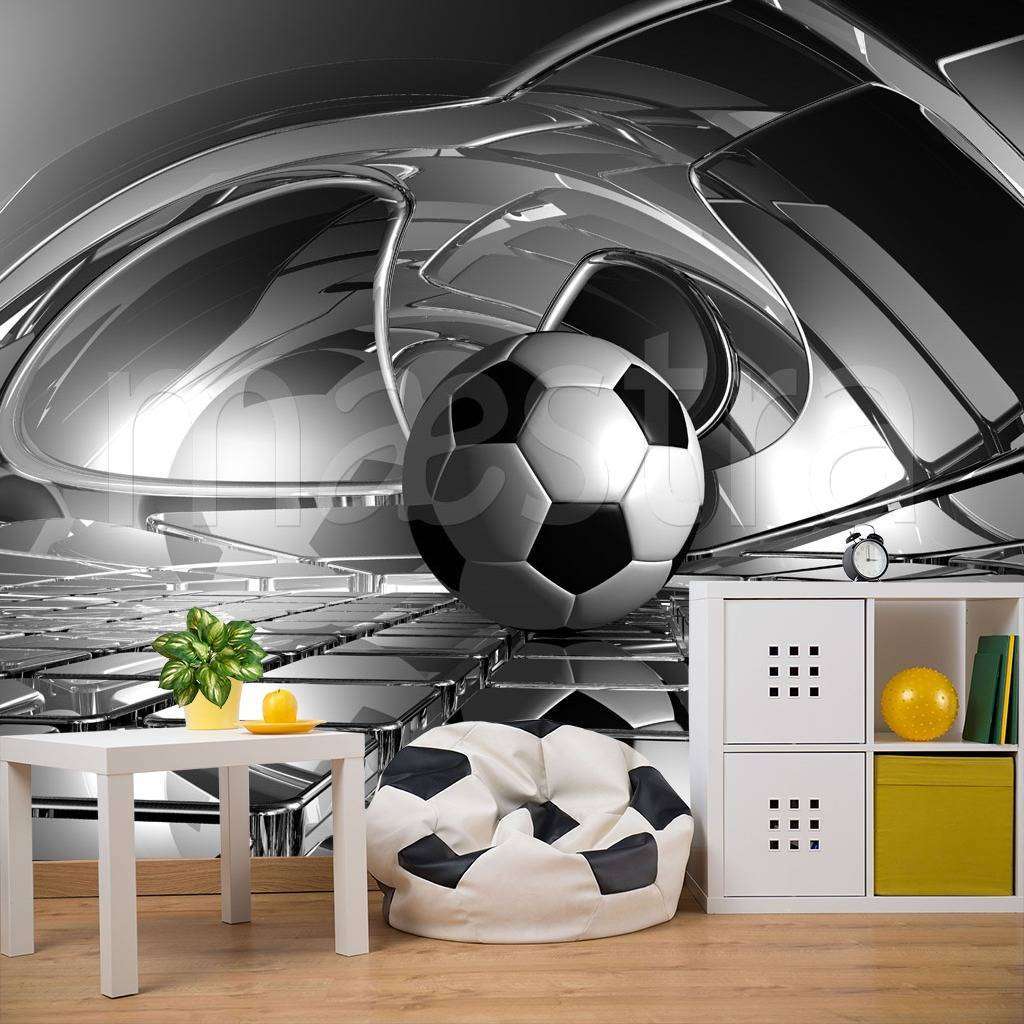 Фотообои в интерьере мяч с отражением  12-526 фото