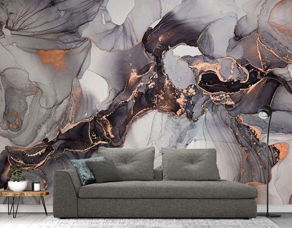 Фотообои в интерьере fluid 06  9-1909 фото