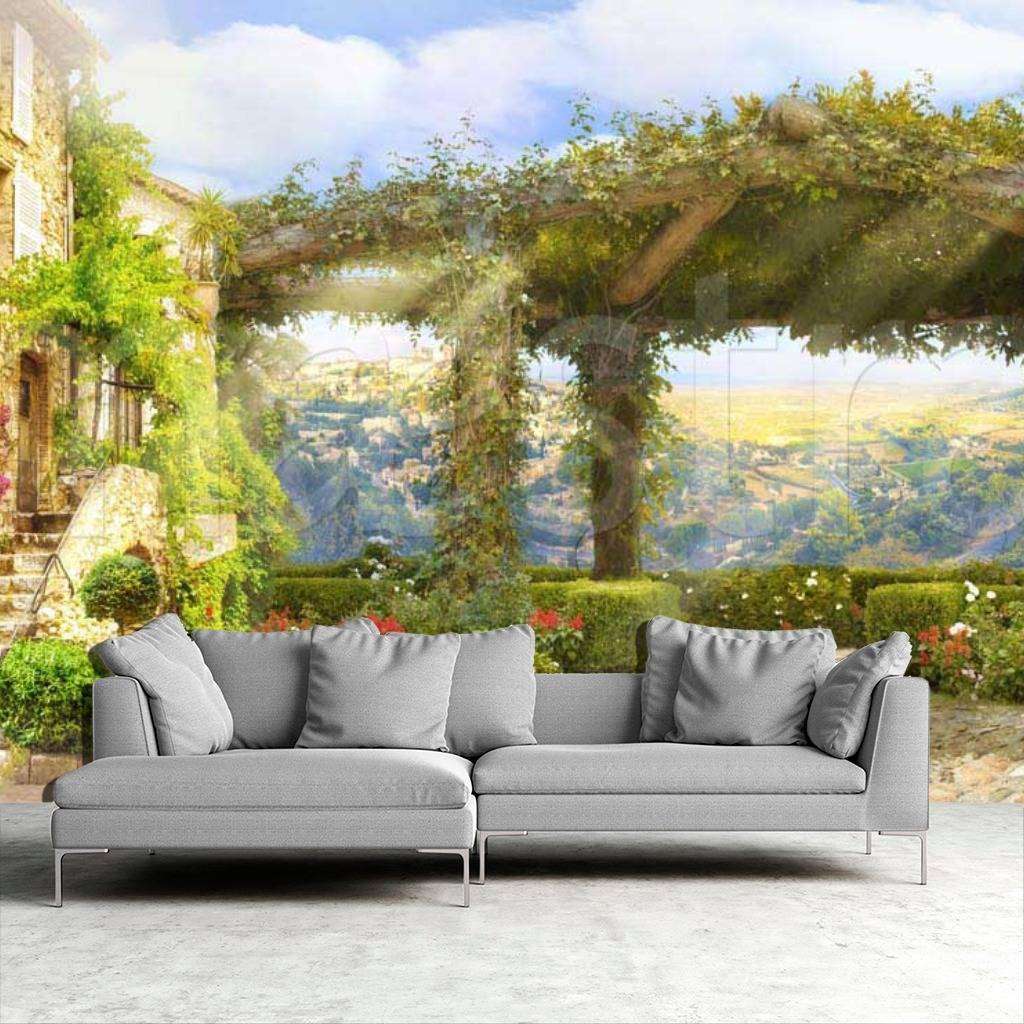 Фотообои Терраса под ярким солнцем  6-033