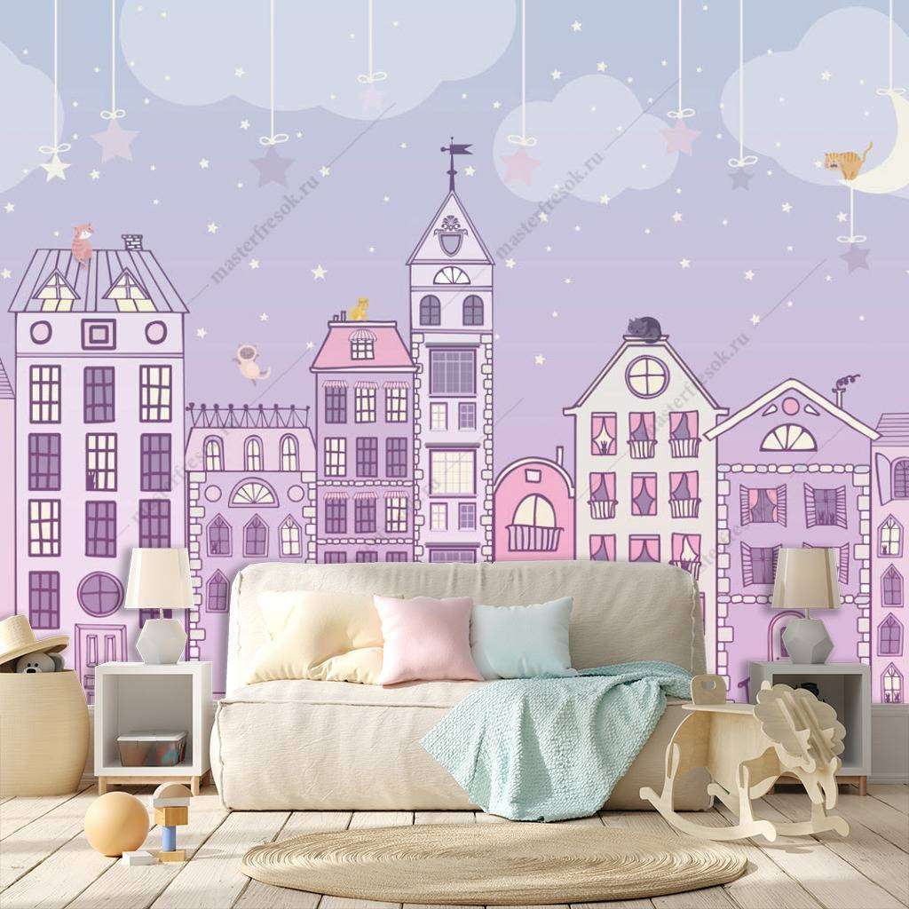 Фотообои в интерьере кот на крыше  13-156 фото