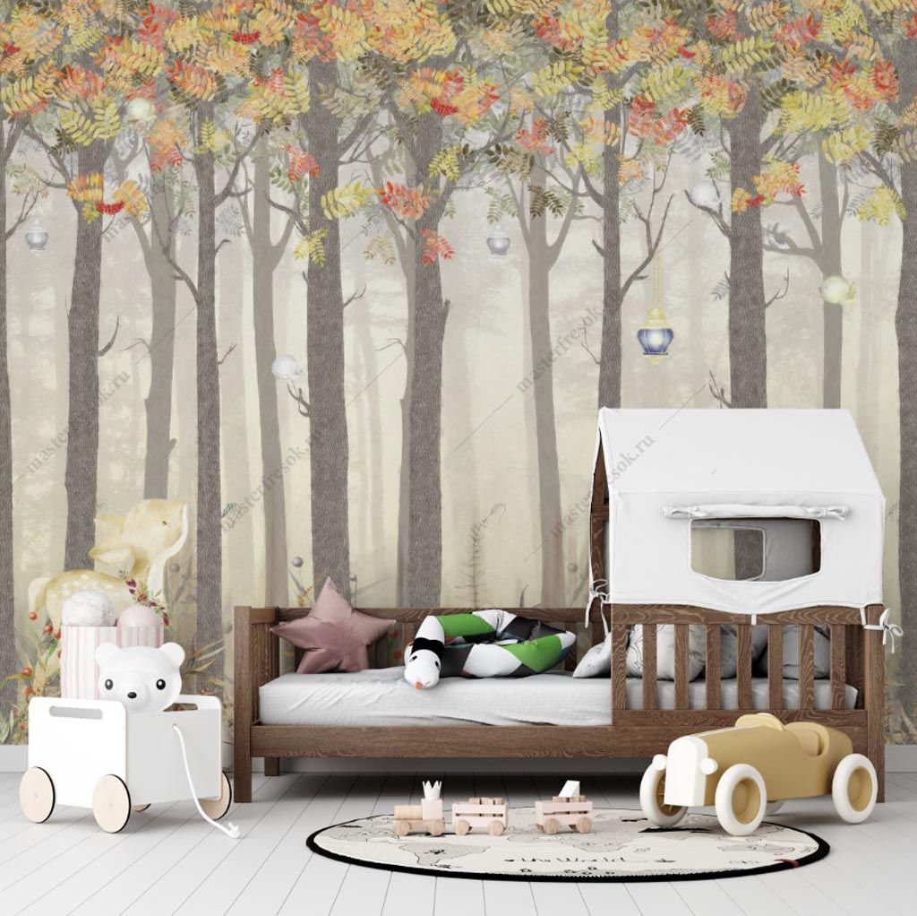 Фотообои Осенний лес  14-446