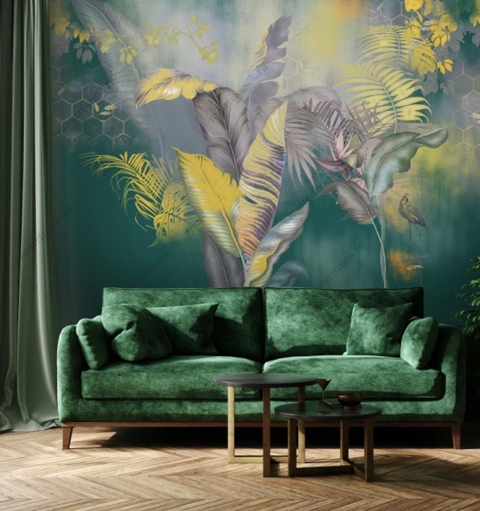 Фотообои Желтый цветок  13-407