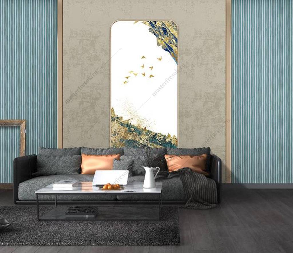 Фотообои Птицы в горах  16-055