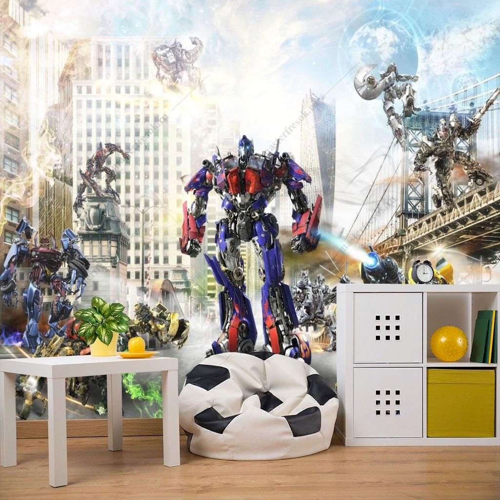 Фотообои в интерьере трансформеры  12-1305 фото