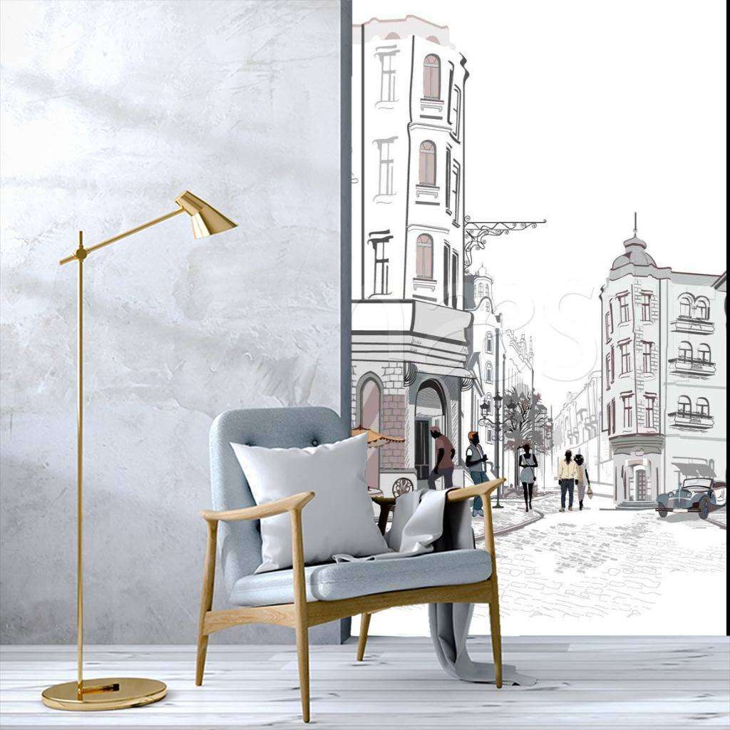 Фотообои Магазин на углу  9-135