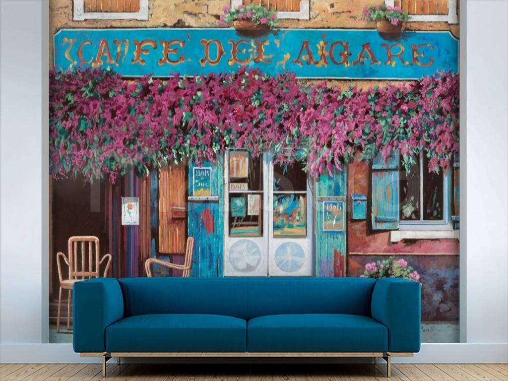 Фотообои Уютное кафе  8-041