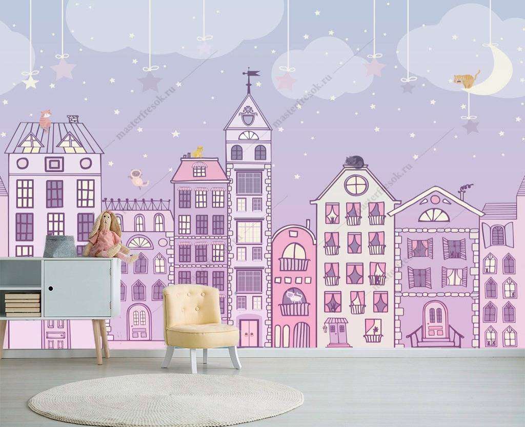 Фотообои в интерьере кот на крыше  13-156 фото