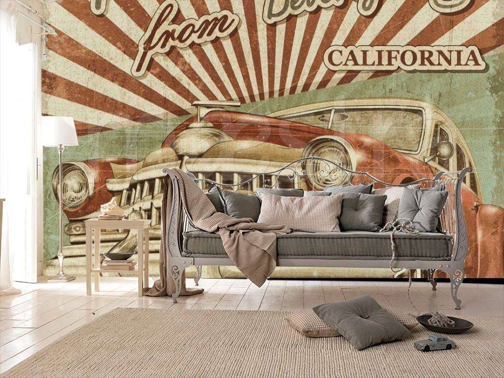 Фотообои Ретро Car  9-283