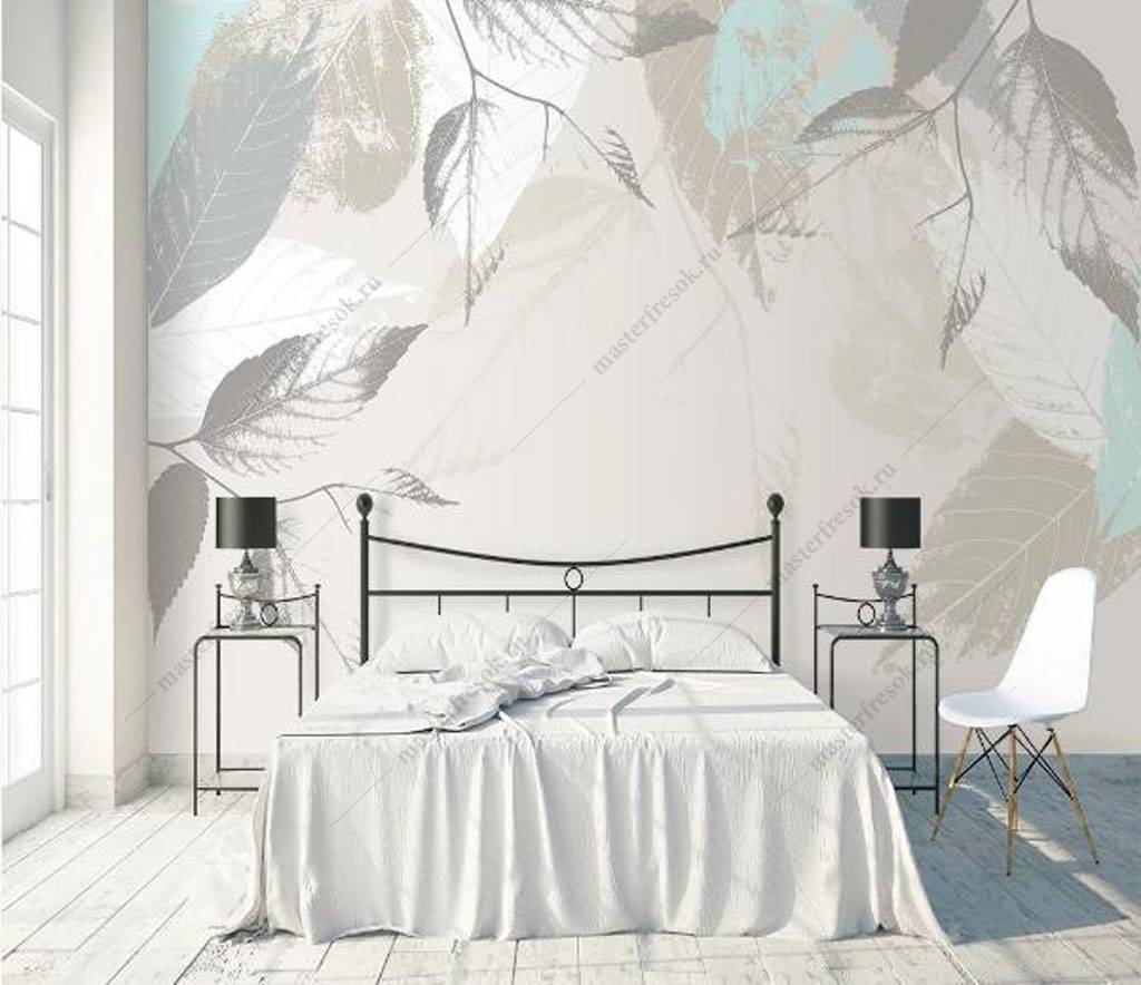 Фотообои Нежная листва  16-167