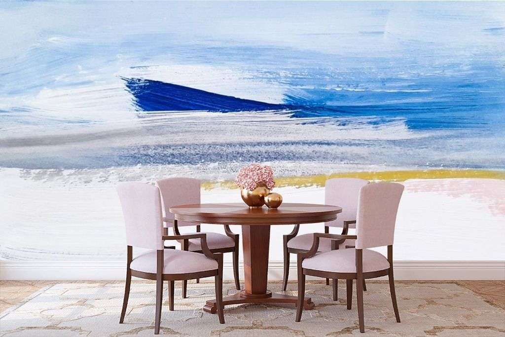 Фотообои в интерьере краски масляные  9-2070 фото