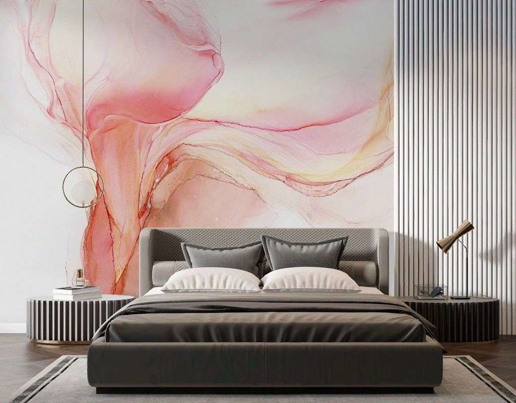 Фотообои в интерьере fluid art 9  9-1945 фото