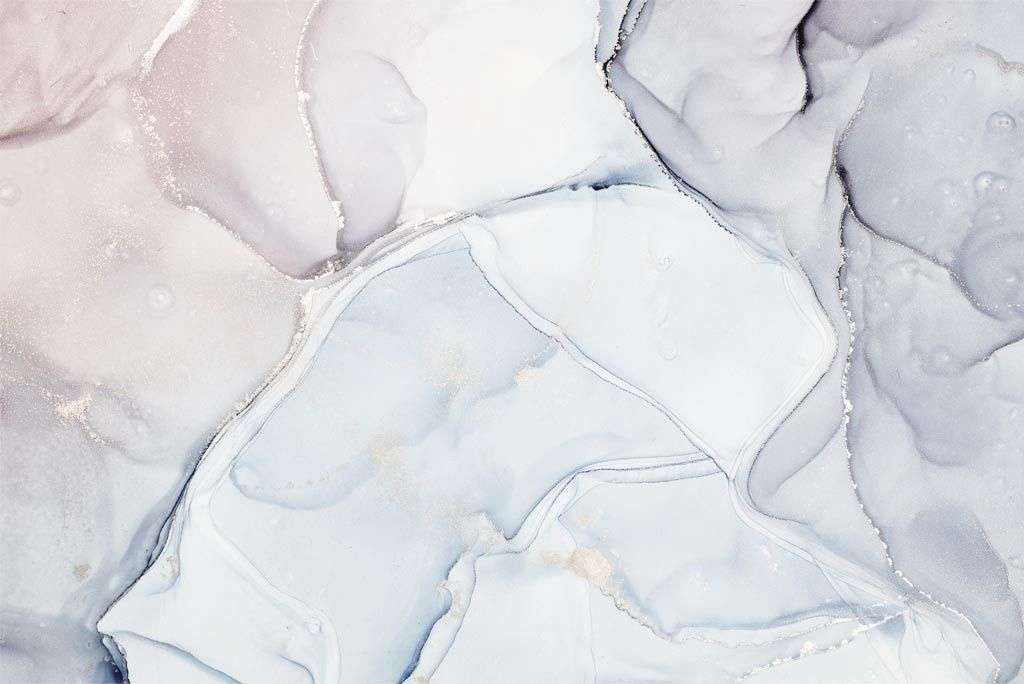 Фотообои в интерьере мрамор светло-голубой  9-2048 фото