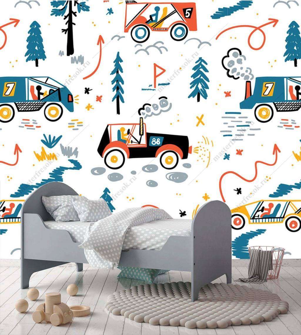 Фотообои в интерьере машины  12-743 фото