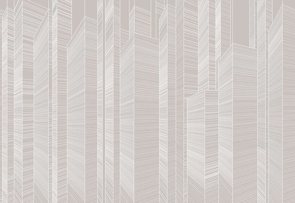 Фотообои в интерьере город линии  14-785 фото