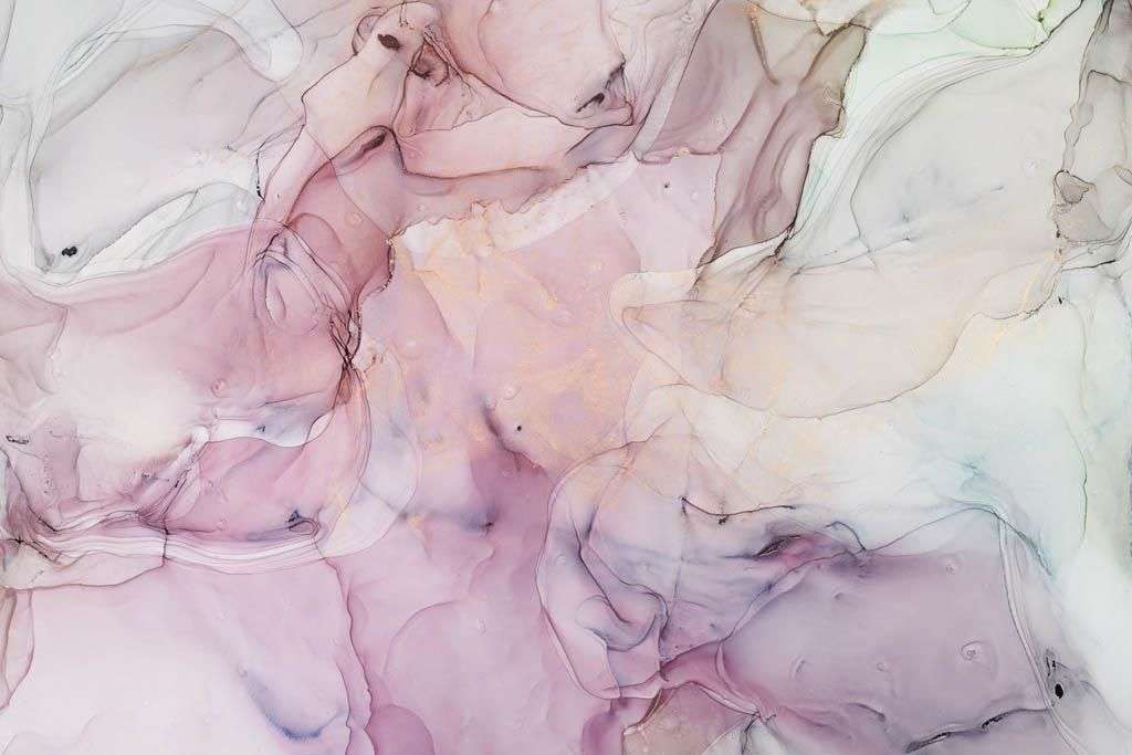 Фотообои в интерьере мраморный холст  9-1555 фото